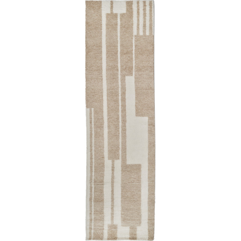 The Rug Company X Paul Smith Raster, Natural, Runner 2'9" x 10'