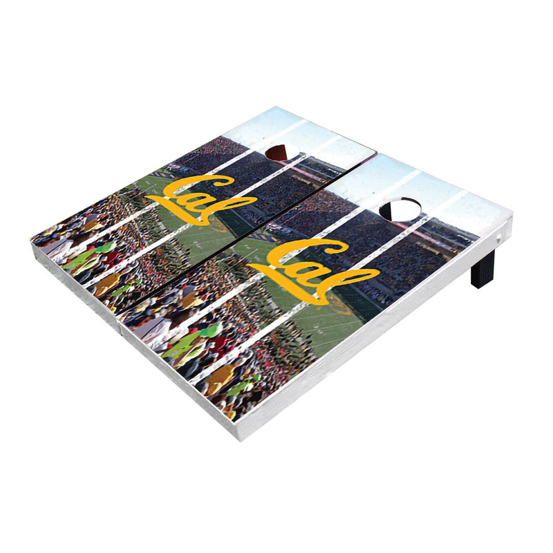 2' X 3' UC Berkeley Golden Bears Stadium Long Stripe Themed Cornhole Boards
