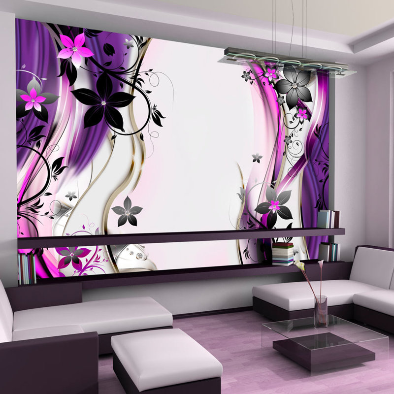 Blooming Delight 2.80m x 400cm Wallpaper, 350 cm x 245 cm