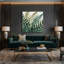 Art mural sur toile Botanical Lady Fern-51375170