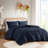 Full/Queen Comforter , Navy, Playful , Navy