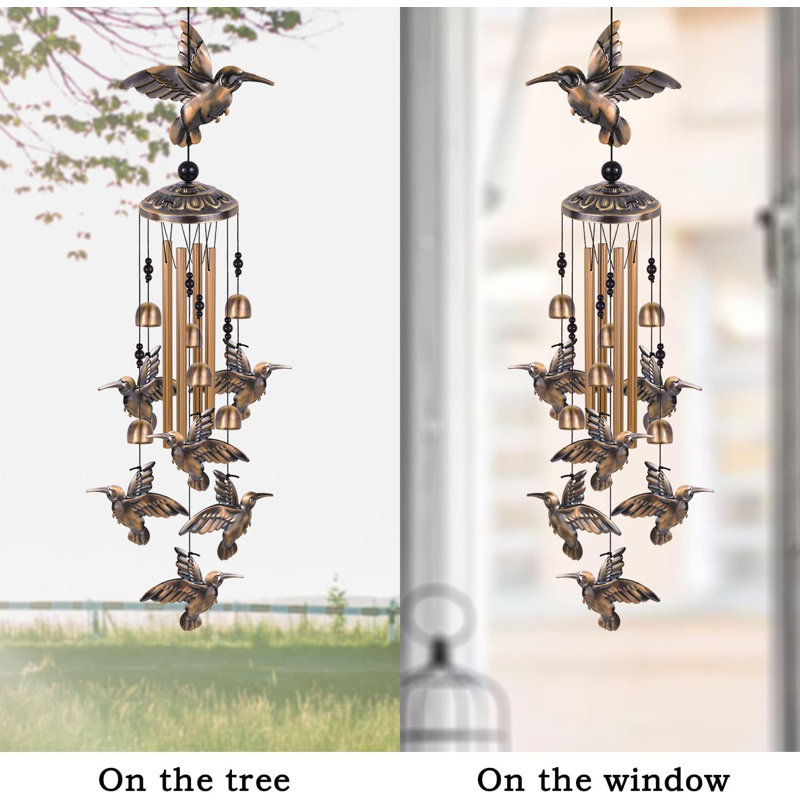 Carillon de jardin colibri