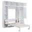 Lit escamotable avec casiers et armoires Murphy-1341166922