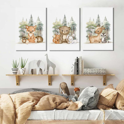 3 Piece Wrapped Canvas Print