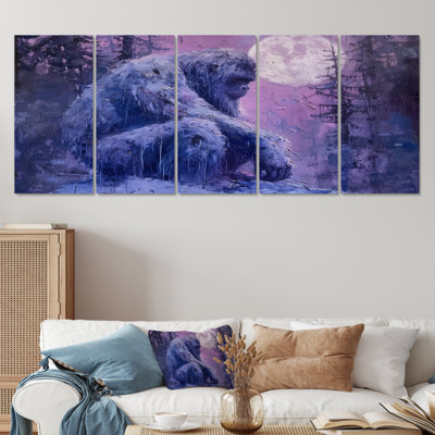 Claborn - Ensemble de décoration murale Bigfoot