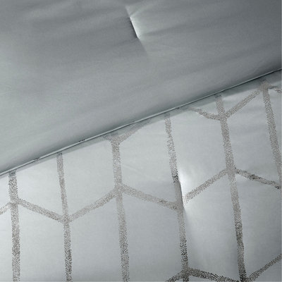 Metallic Printed Comforter Set