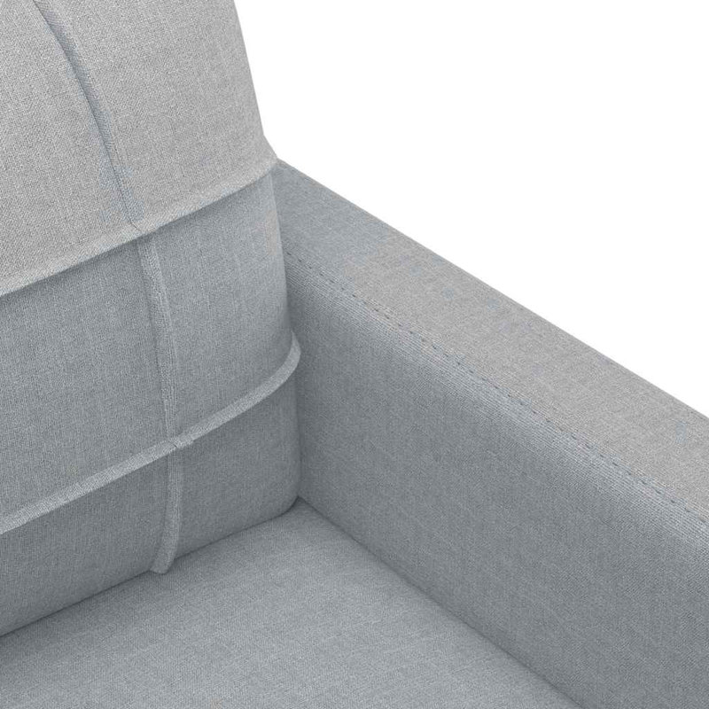 Canapé Adelynna, 100 % polyester gris clair, H 31,5 po x l 62,2 po x P 30,3 po