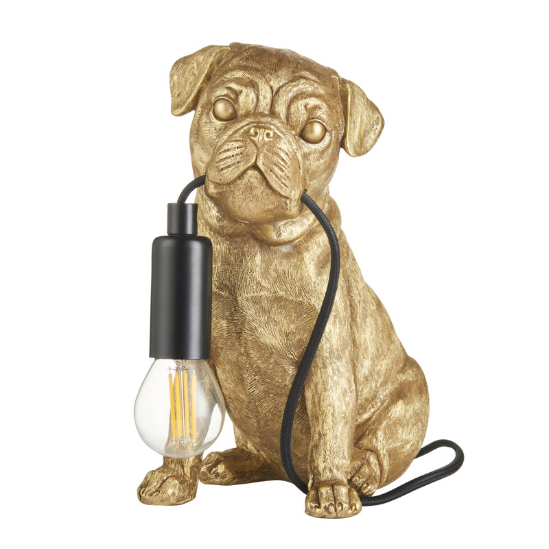 Cason Resin Novelty Lamp, Gold
