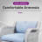 Bonia Swivel Rocker Patio Gliding Chair with Cushions (Set of 4)-1863343508