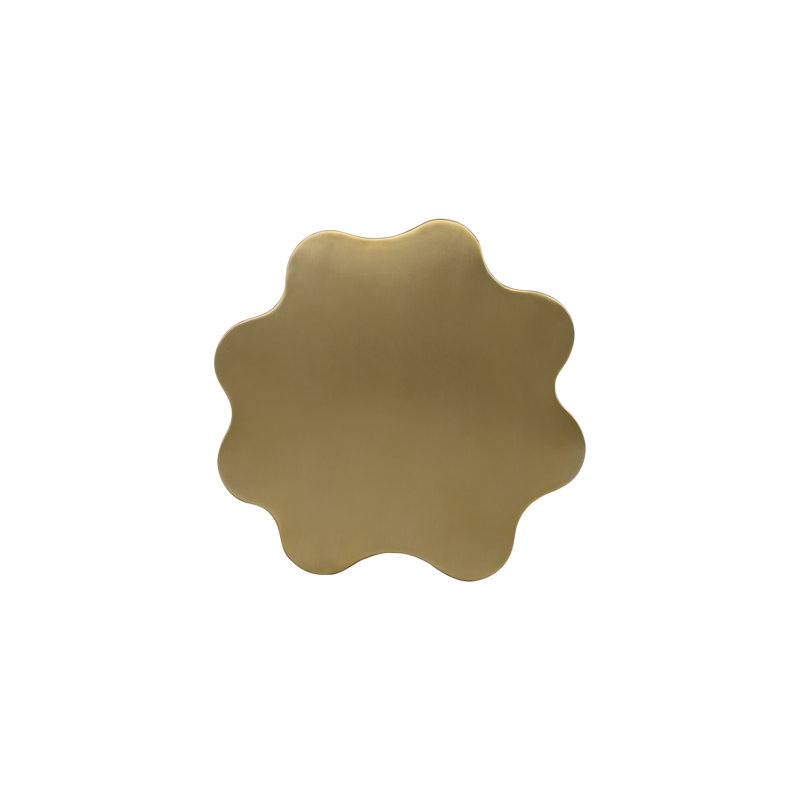 Ikon Dahlia End Table, Gold