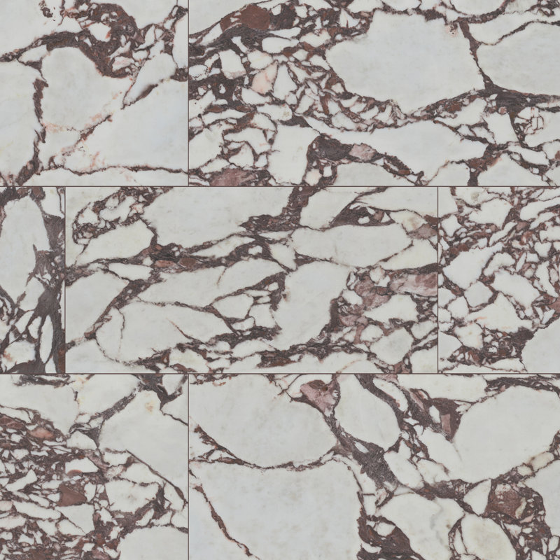 Carrelage mural en porcelaine polie 24 po x 48 po Ventara, Amarith