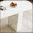 62.9 Inch Oval Dining Table for 6, Marble Top with Wood Base, Modern Farmhouse Design, Waterproof and Scratch-Resistant Surface