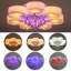 Mccarley Acrylic Semi Flush Mount