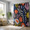 Matisse Garden Motifs - Rideau de douche standard 1 pièce