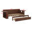 Lit de jour avec bureau amovible, tiroirs de rangement et table d'appoint hydraulique-1419762094-1419762095