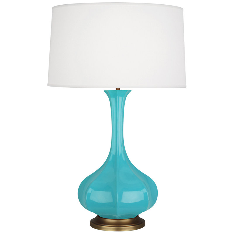 Pike Table Lamp, Egg Blue