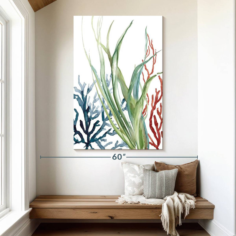 Brampt Ocean Garden II, 51" H x 34" W