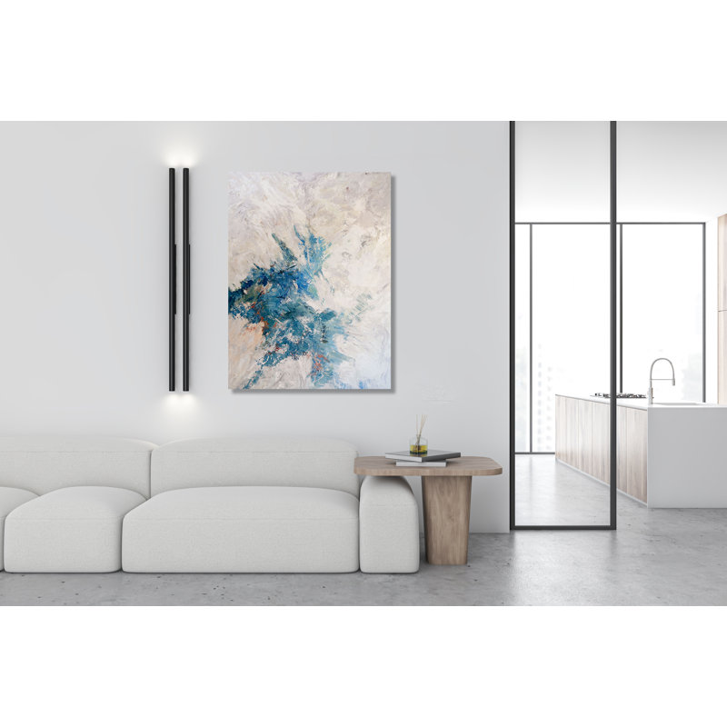 John Beard Collection''s Blue Bayou On Giclee Canvas Hand Embellished Art, 40" H x 30" W x 2" D, Unframed