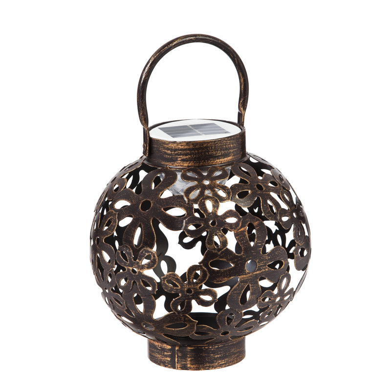 Charette 7.09'' Solar Powered Globe Lantern
