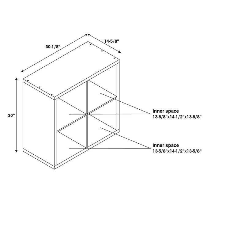 Hamlett Bookcase, Espresso