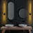 Modern Black Wall Lamp, 35.8 x 3.9 x 2.8 Inches | Durable Metal Body & Base Plate, IP20 Rated | SMD LED 13W 3000K | Stylish Industrial Design for Living Room, Bedroom, & Office | Elegant Solid Color Lighting-484892107