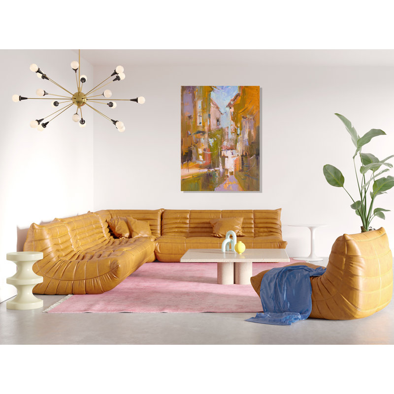 Marrakech I - reproduction d'art sur toile, H 40 po x l 30 po x P 2 po, Toile tendue