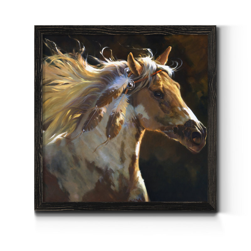 Supposition I-impression sur toile, H 31,5 po x l 31,5 po x P 1,5 po, Cadre noir