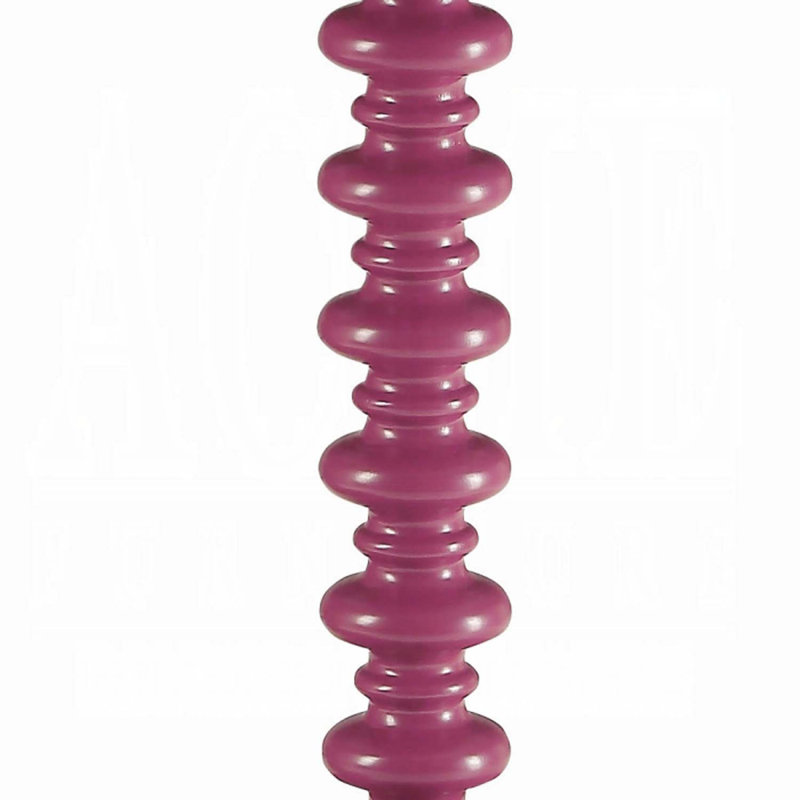 Table d'appoint ronde Acton, finition mauve, Mauve