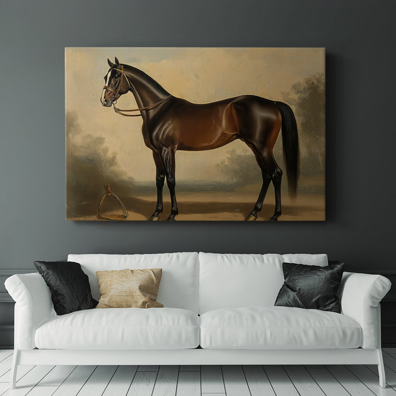 Animaux, paysage, série CXCV III, H 18 po x l 27 po