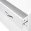Two door Side Table-White