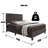 Karas Vegan Leather Platform Bed-803721454-708248005