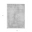 Tapis intérieur gris lavable abstrait 3 pi x 5 pi
