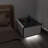Smart End Table with Fridge and Built-In Outlets-86027535