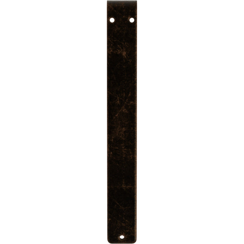 Support en fer forgé Versailles, Bronze vieilli, H 10 po x l 1,5 po x P 7,5 po