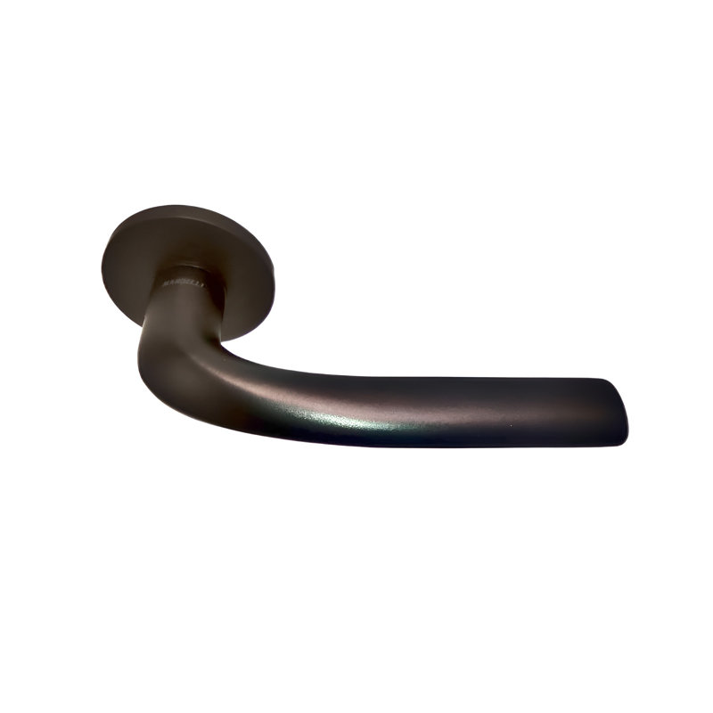 Single Dummy Right Hand Door Handle, Matte Black