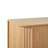 63"Wavy  2-Door Buffet Cabinet with Adjustable Shelves-1222960005