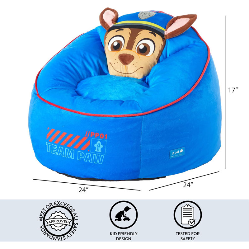 Fauteuil à billes Paw Patrol Chase Hillside