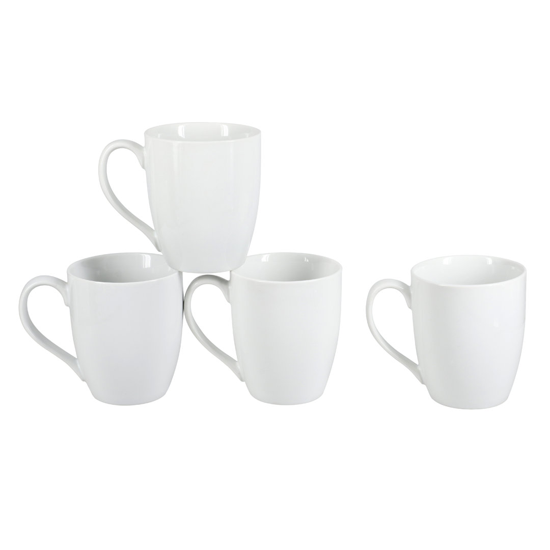 Bia Cordon Bleu Classic 16-Ounce Bistro Mug (Set of 4) BIA Cordon Bleu
