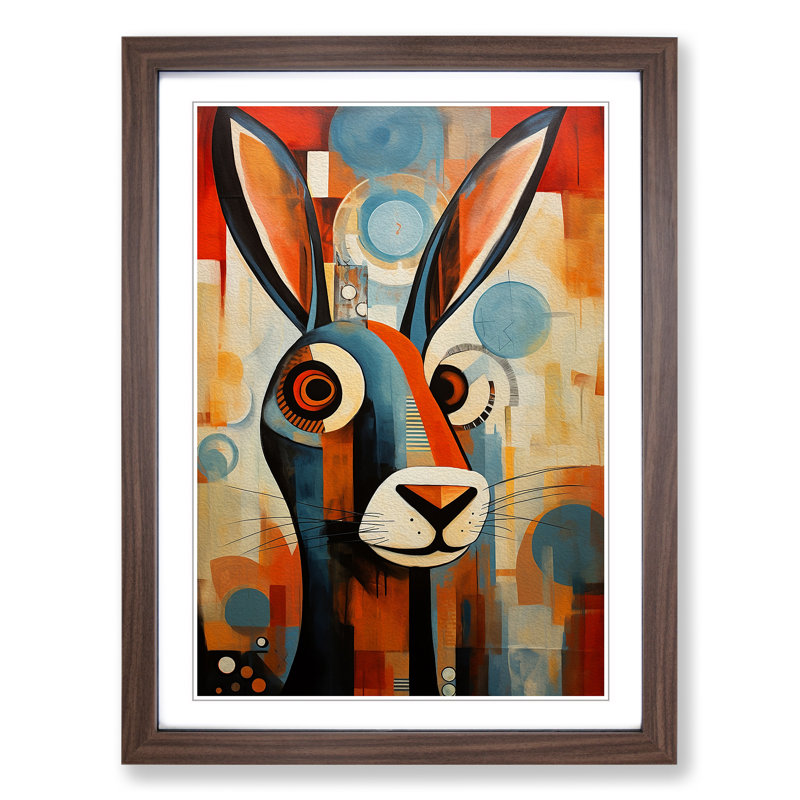 Hare Constructivism - Framed Print