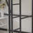 Metal Single Size Loft Bed, Metal Bed Frame with Removable Ladder and Safety Guardrail, Space Saving-1273729879