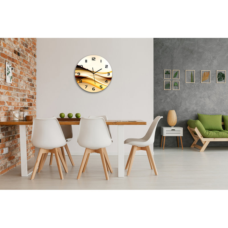 Joshaua Glass Wall Clock