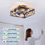 Ventilateurs de plafond encastrés en cage 22,6 po 