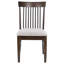 Chaise d'appoint en bois (ensemble de 2)