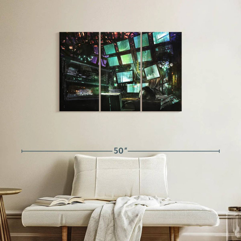 Kelan Tech Workspace, 24" H x 38" W