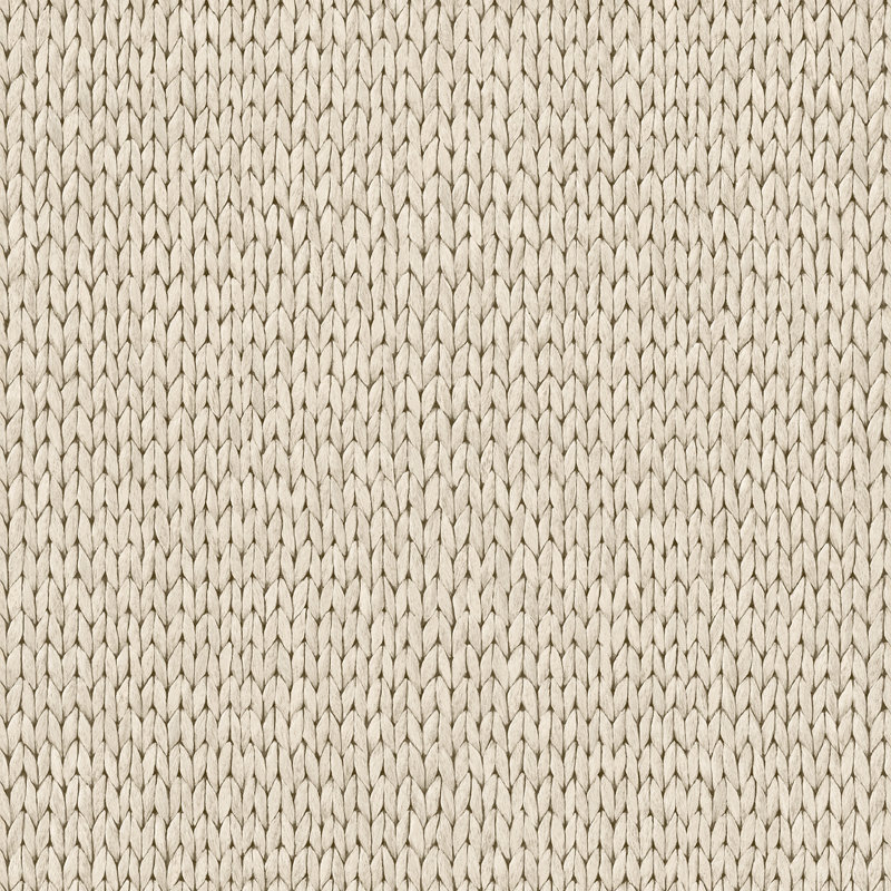 Papier peint en osier, Crème
