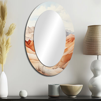Miroir mural Saharas Desert Silence