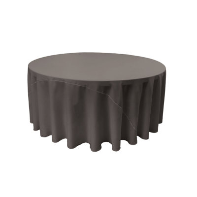 Fisher Solid Color Round Tablecloth