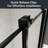 54" W X 70" H Three Sliding Framed Shower Door