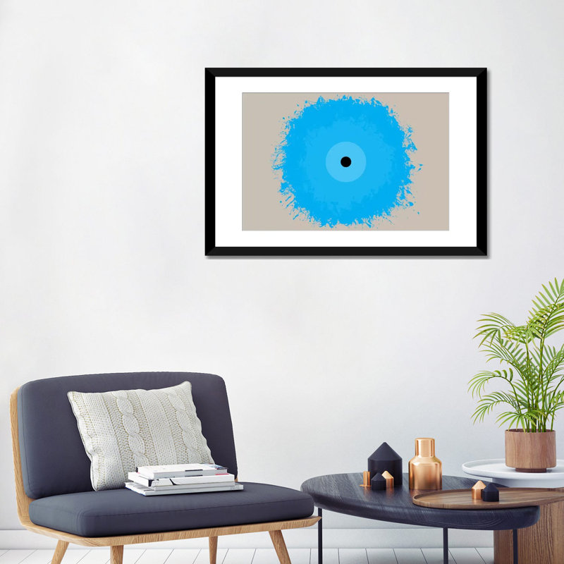 Albree Modern Cool, impression sur toile, Papier d'art encadré noir, Blanc, H 24 po x l 32 po x P 1 po