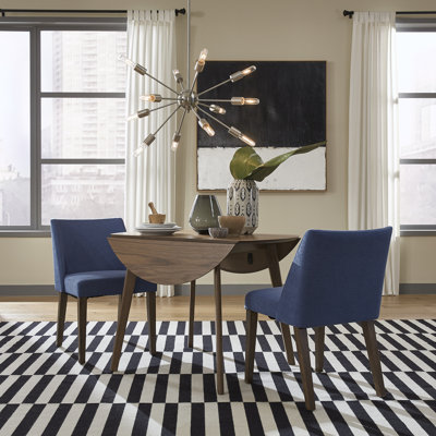 Didmarton Dining Set w/ Upholstered Chairs